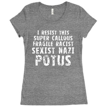 I Resist This Super Callous Fragile Racist Sexist Nazi Potus Anti-Trump Shirt