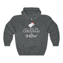 Holiday Sweaters All I Want for Christmas is Snow Medieval Style Hoodie