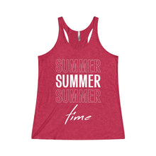 Summer Summer Summer Time Cute Women's Tri-Blend Racerback Tank