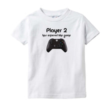 Cute Xbox Nintendo Daddy and Baby Player 2 Has Entered the Game Onesie/Bodysuit, TShirt. Perfect for Father's Day!