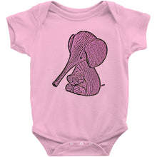 Cute Baby Elephant Bodysuit or T-Shirte for Infant or Toddler