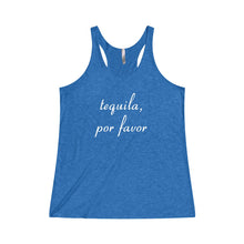 Tequila Por Favor Women's Tri-Blend Racerback Tank