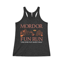 Mordor Fun Run Women's Tri-Blend Racerback Tank