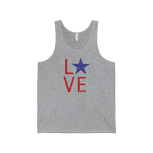 Love USA Memorial Day Unisex Jersey Tank