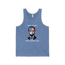 Abraham Lincoln July 4 Unisex Jersey Tank