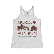 Mordor Fun Run Tank Women's Tri-Blend Racerback Tank