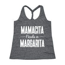 Mamacita Needs A Margrita Cinco De Mayo Tank Women's Cosmic Twist Back Tank Top