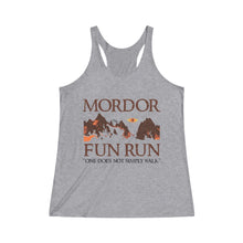 Mordor new printer printify Women's Tri-Blend Racerback Tank