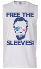 Abe Lincoln - FREE THE SLEEVES - USA Funny Tank