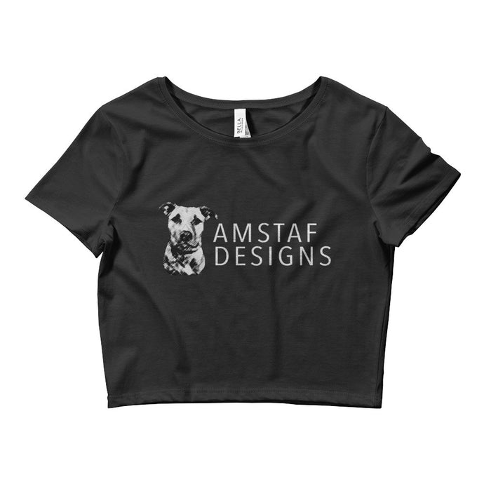 AmStaf Design Logo Women’s Crop Tee