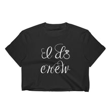 Bridemaid's "I do crew" "We've got the bubbly" Crop Top Tee Perfect for a Bachelorette Party