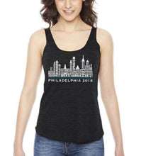 Philadelphia 2018 Skyline American Apparel TR308 - Tri Blend Racerback Tank