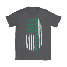 St. Patrick's day Irish American Flag T shirt