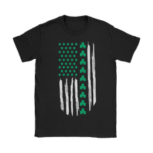 St. Patrick's day Irish American Flag T shirt