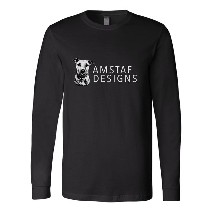 Amstaf Designs Logo Long-Sleeved Shirt
