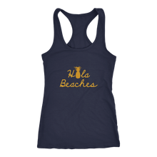 Hola Beaches Summer Women's Racerback Tank