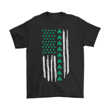 St. Patrick's day Irish American Flag T shirt