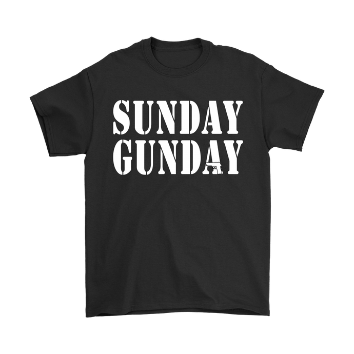 Sunday Gunday Mens Pro-Gun T-shirt