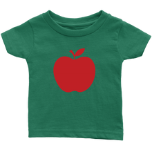 Cute Apple Baby Onesie Bodysuit, Infant Tee or Toddler Tee