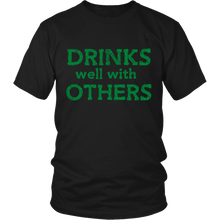 Drinks Well With Other Unisex Irish St Patrick's Day Shirt