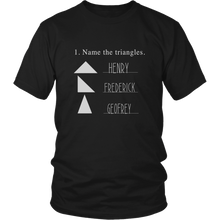 Name the Triangles Funny Shirt