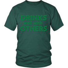 Drinks Well With Other Unisex Irish St Patrick's Day Shirt