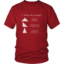 Name the Triangles Funny Shirt