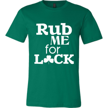 Rub Me for Luck funny St. Patricks Day Shirt