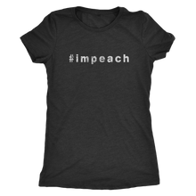 #Impeach Anti-Trump Not my President Women's T-Shirt