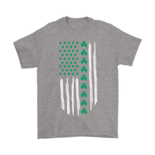 St. Patrick's day Irish American Flag T shirt