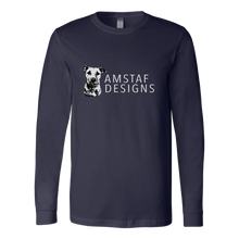 Amstaf Designs Logo Long-Sleeved Shirt