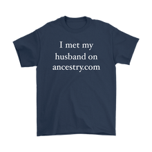 Funny I Met My Wife on Ancestry.com Hilarious Women's T-Shirt