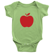 Cute Apple Baby Onesie Bodysuit, Infant Tee or Toddler Tee