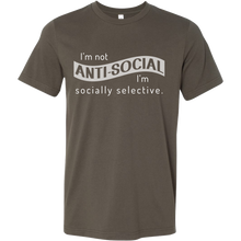 I'm Not Anti-Social, I'm Socially Selective T Shirt