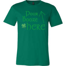 Pour Booze Here St. Patrick's Day Shirt