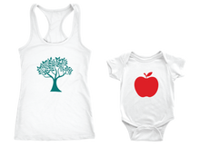 Cute Apple Baby Onesie Bodysuit, Infant Tee or Toddler Tee