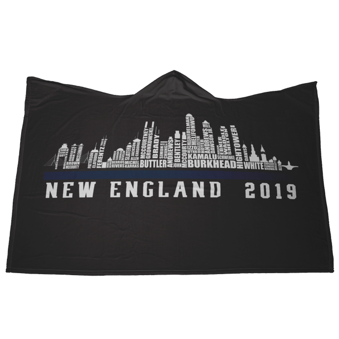 2019 New England Hooded Blanket